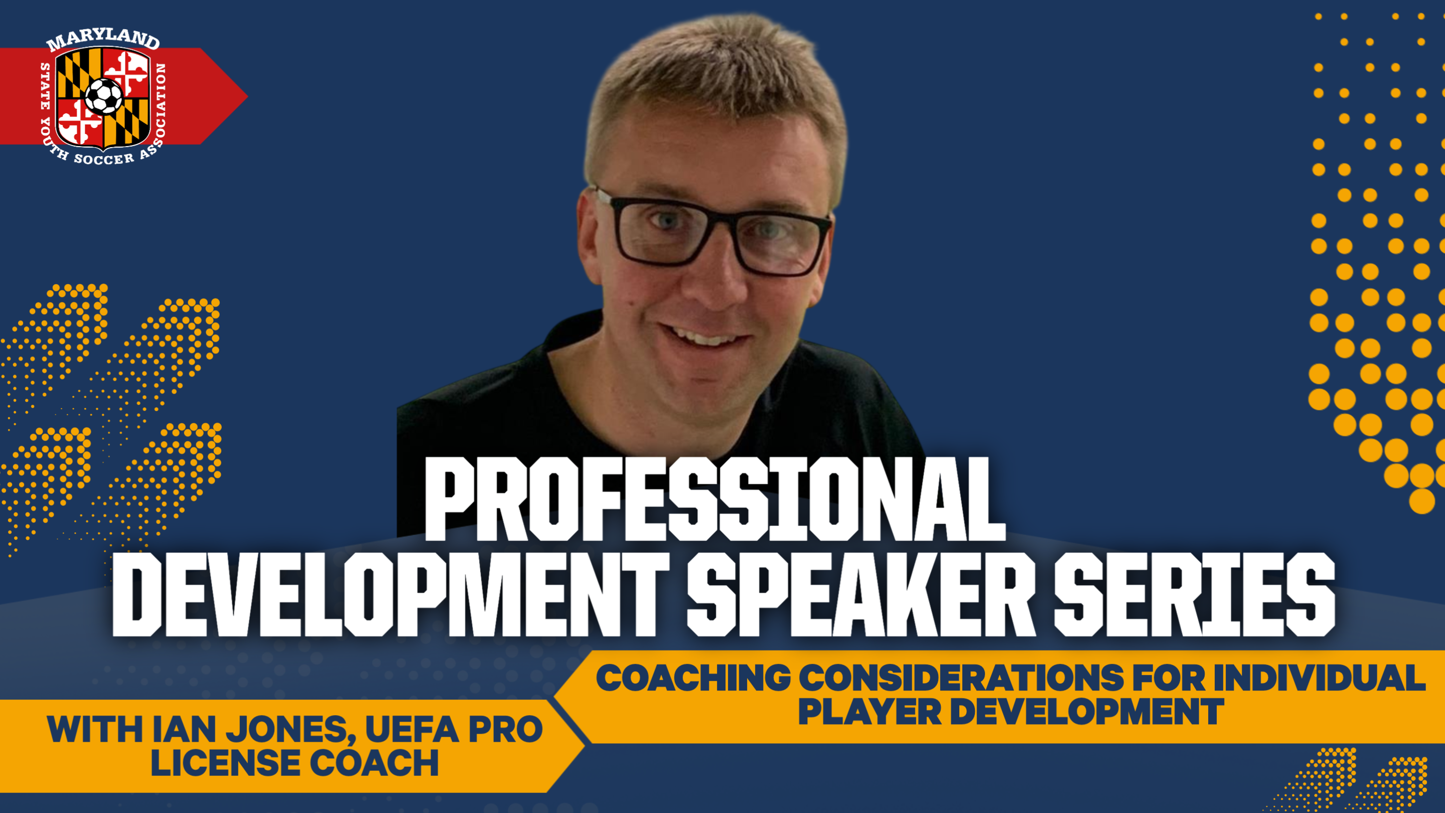 PROFESSIONAL DEVELOPMENT SPEAKER SERIES WITH IAN JONES featured image