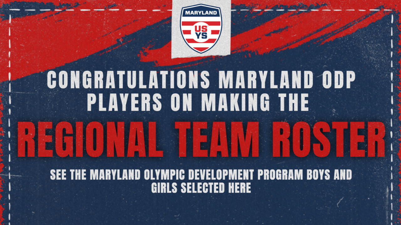 Maryland ODP Shines on the Regional Stage! featured image